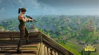 FORTNITE BATTLE ROYALE WITH UPSHALL (PS4 Pro) AR Damage Nerf