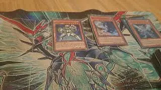 Galaxy Eyes Photon Lord, Tachyon Dragon,  Tachyon Primal Dragon, Light and Darkness Dragon combo.
