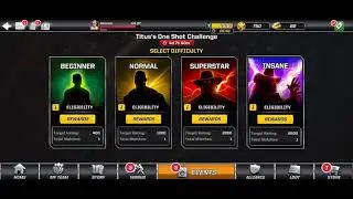 wwe mayhem, Titus's one shot challenge  - mayhem