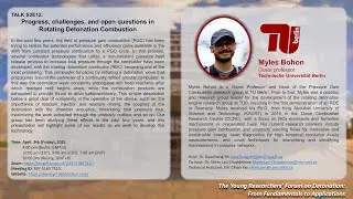 The Young Researchers&rsquo; Forum on Detonation: From Fundamentals to Applications (Season 2 Episode 12)