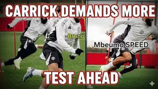 💔Carrick Turns Up the Heat 💪 United Prepare for Arsenal