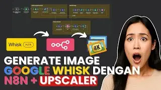 Workflow Ajaib! Otomatiskan Gambar AI di Google WHISK dengan N8N + Upscaler (Panduan Lengkap)