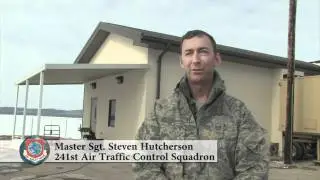 241st Air Traffic Control Squadron installs new equipment