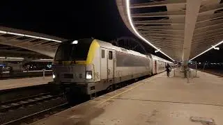 Des trains à Mons de nuit, des frets et un Nightjet
