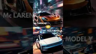 Modern Electric Power vs Legendary Race Machine!😱 #shorts #tesla #mclaren
