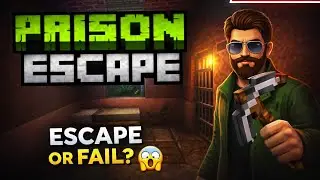 PRISON ESCAPE in Minecraft 😱 | Can I Escape This Cell? | LIVE Gameplay