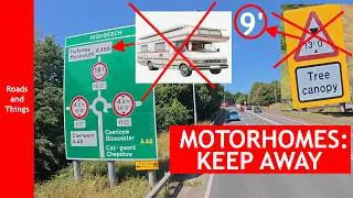 Complete Drive, M48 Chepstow to the A40 Monmouth. High Camera, Low Trees!