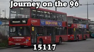 *FAST* Journey on Route 96 - Scania Omnicity N230UD - 15117 (LX09FZO)