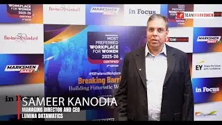 Sameer Kanodia, Managing Director and CEO, Lumina Datamatics