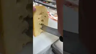 Швейцарский Сыр Эмменталь Долгого Вызревания #food #cheese