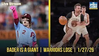 Harrison Bader Signs with Giants | Warriors Fall to Timberwolves | KNBR Livestream | 1/27/26