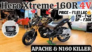 2026 Hero Xtreme 160R 4V Combat Edition Review 🔥 | Better Than Apache RTR 160 & Pulsar N160?
