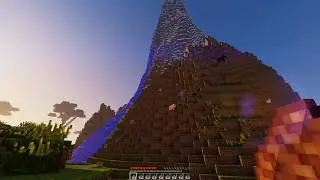 Scenic Parkour MINECRAFT Parkour Map with Shaders
