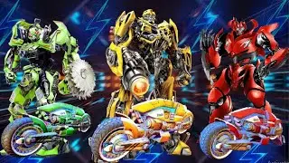 Grand Robot _ Bike Transform City Attack Android Gameplay