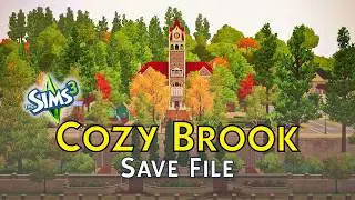 🍁Apresentando Cozy Brook: voc&ecirc; vai querer jogar aqui CERTEZA! || Save File Overview