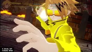 My Hero One's Justice 2: Denki Kaminari vs. Heroes & Villains [Route Y] (Arcade Mode)