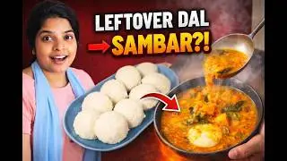 Turn Leftover Dal into Delicious Sambar!