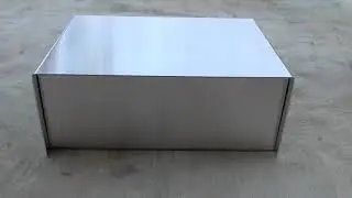 Preamplificatore mini D-Box costruzione contenitori alluminio