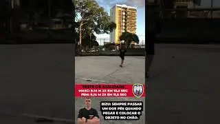 👮🏽&zwj;♂️TESTE DE AGILIDADE! Aqui vc treina tudo de acordo com o novo TAF PMES!!!