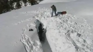 Digging Out Deep Snow In Breckenridge, CO