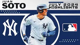 SOTO SWAGGER! EPIC bat drops and CLUTCH hits part of Juan Soto's July 2024 MLB highlights!