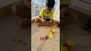 Kids Playing with Ring Caps Gun Fun! (Odia)