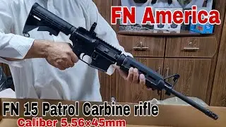 FN 15 Patrol carbine rifle Review and Unboxing.