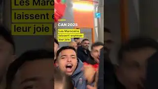 CAN 2025 : les Marocains laissent exploser leur joie apr&egrave;s la victoire contre le Cameroun