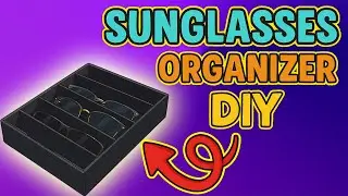 DIY Eyeglasses Organizer | Make a Stylish Glasses Case from Cardboard at Home