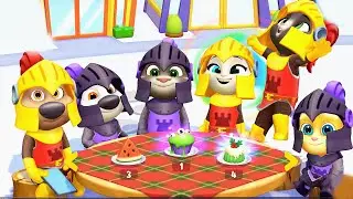 Talking Tom Friends 2: Global Food Challenge Update! Who Conquered the New Dishes?