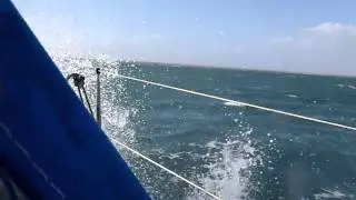 Taking a Hallberg Rassy 352 from Weymouth to Clarks' Boatworks, Crown Wharf, Portland