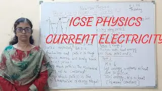 ICSE Physics Std X Current Electricity Numericals #Current Electricity #physics#tamil