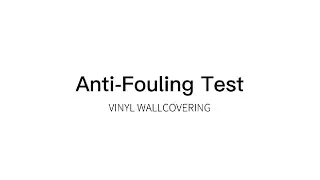 Anti Fouling Test
