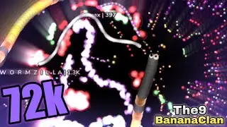 Getting 72k in Slither.io  ||  BananaClan  ||  The9