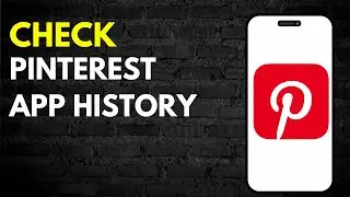 How to Check Pinterest App History in 2024 (Full Guide)
