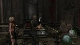 Resident Evil 4 - 4-1 Castle: Typewriter: Ride Trolley To Unlock Shortcut Place Goat Ornament (2019)