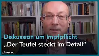 Impfpflicht: Prof. Emanuel Richter (RWTH Aachen) zur Diskussion am 30.11.21