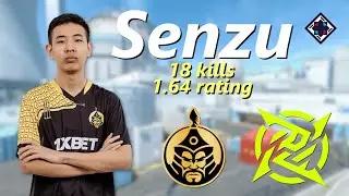 Senzu 18-11 POV: The Mongolz vs NIP @ Nuke | YaLLa Compass 2024