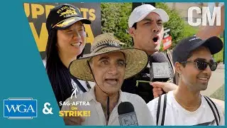 SAG Actors and WGA Writers Explain Why They're On Strike | Disney and Warner Bros. Studios