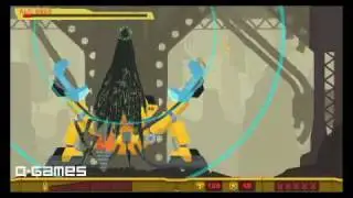 PixelJunk(TM) Shooter Final Boss + Ending
