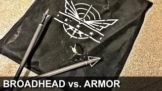 Crossbow Broadhead vs. Body Armor