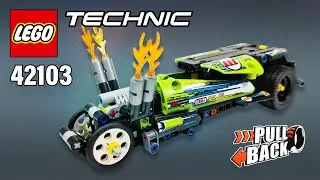 LEGO Hot Rod from Dragster (42103) Technic Extra Building Instructions | Top Brick Builder