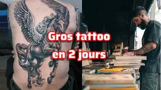 Tout le Dos en 2 jours de TATOUAGE! - JDB #59