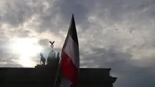 21.08.2020 #Kundgebung am #Brandenburger Tor der #Gelben Westen