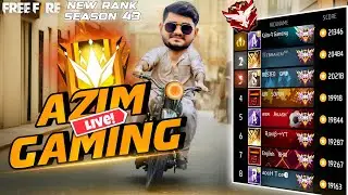 New Grandmaster Top 1 Push V Badge Lobby ❤ FF LIVE ✌ Free Fire LIVE! #ff #freefire #azimgaming