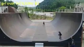 [리틀보더스] 걸크러시 awsmkids skateboard burt 8years olds girl