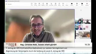 Soziale Arbeit gGmbH im Salzburger Landtag: Robin Powerhood - Gemeinsam gegen Energiearmut
