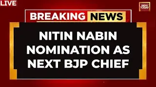 BJP's News President LIVE News | Top BJP CMs At Nitin Nabin's Nomination | BJP Chief Selection LIVE