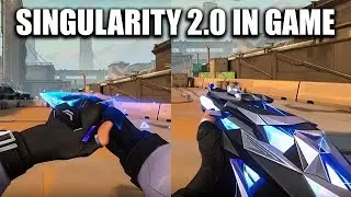 Valorant New Singularity 2.0 Vandal All Variants in Gameplay & Animations