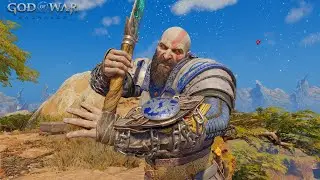🪓 Only Axe! No Powers, No Damage! Kratos Destroys Guardian | God of War Ragnarok PS5